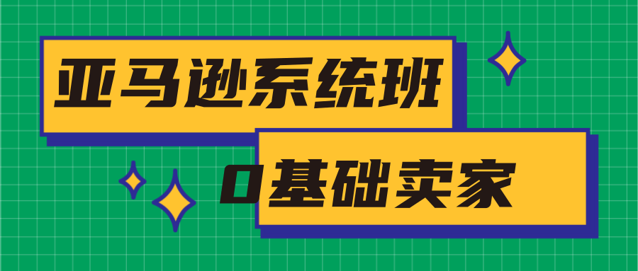 亚马逊系统班，专为0基础卖家量身打造，亚马逊运营流程与架构-项目资源库