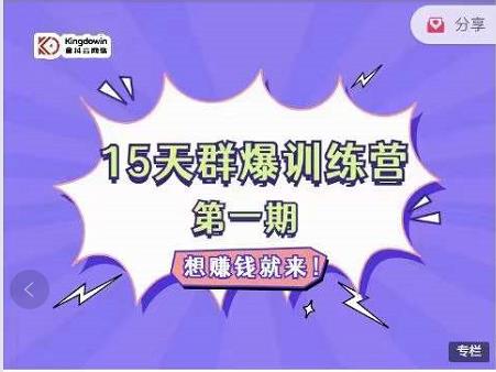 金抖云Peter《15天群爆训练营》,破解抖音玄学,群爆心法,起号方式-项目资源库
