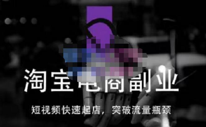 蓝Sir派·淘宝短视频快速起店,替代传统搜索方式,学会做一个不一样的淘宝店-项目资源库
