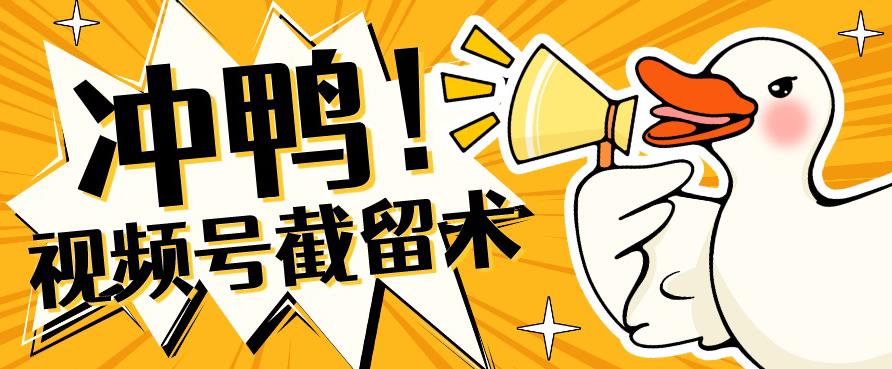 全球首发-视频号无限截留术-你不知道的流量沃土-项目资源库