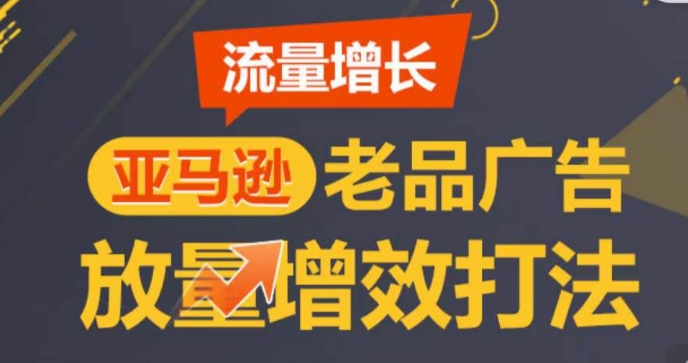 亚马逊流量增长-老品广告放量增效打法，循序渐进，打造更多TOP listing​-项目资源库