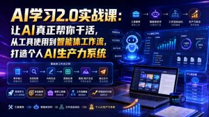 AI学习2.0实战课:让AI真正帮你干活,从工具使用到智能体工作流,打造个人AI生产力系统-项目资源库
