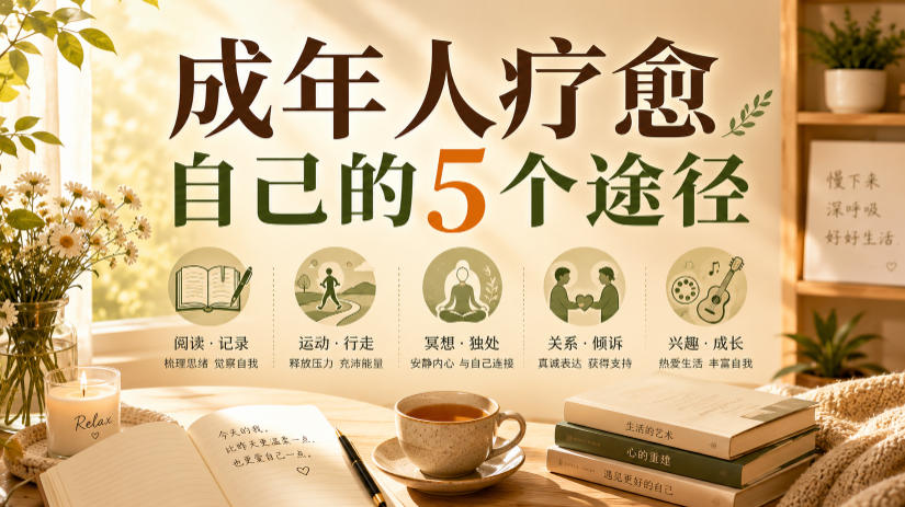 付费文章：成年人疗愈自己的5个途径-项目资源库