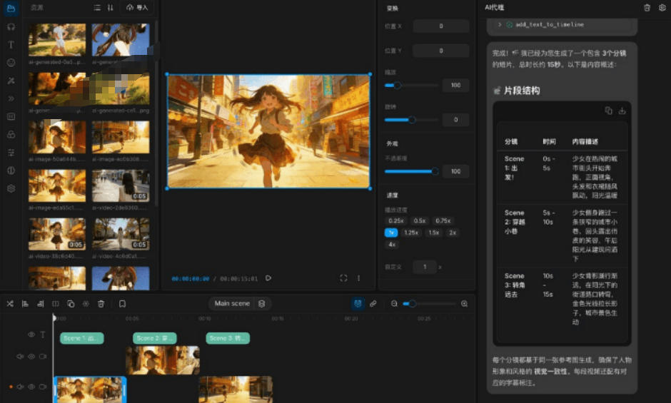 开源“剪映CapCut”替代品，居然支持一键生成视频字幕？还可在线AI剪辑视频，这也太爽了吧Cutia-项目资源库