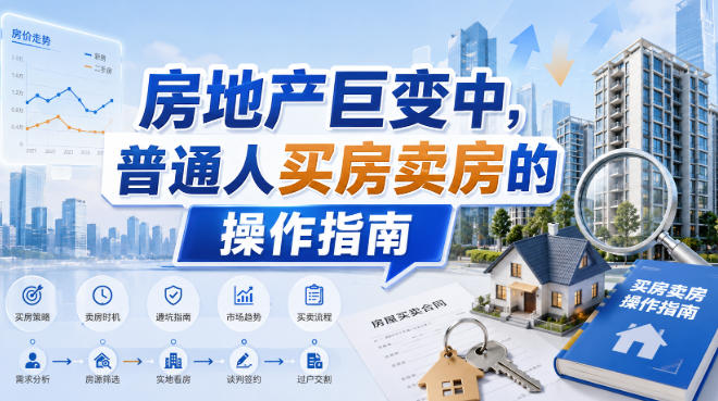 付费文章：房地产巨变中，普通人买房卖房的操作指南【上篇+下篇】-项目资源库