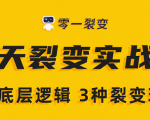 《5天裂变实战训练营》1套底层逻辑+3种裂变玩法,2020下半年微信裂变玩法-项目资源库