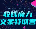 8堂收钱魔力文案特训营:让你的文案成为你的财富印钞机,靠文章日赚千元-项目资源库