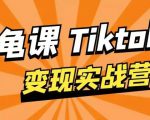 龟课·TikTok变现实战训练营线上第1期,多种变现模式,轻松赚美刀-项目资源库