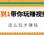 从0到1带你玩赚视频号:这么玩才赚钱,日引流500+日收入1000+核心玩法-项目资源库
