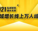 2021私域增长万人峰会:新一年私域最新玩法,6个大咖分享他们最新实战经验-项目资源库