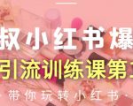 狼叔小红书爆款推广引流训练课第12期,手把手带你玩转小红书-项目资源库