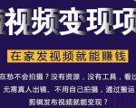 在家也能操作的短视频赚钱项目，无需真人，不用拍摄，纯搬运月入2到5万-项目资源库