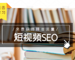 未来新趋势，布局短视频SEO，如何利用抖音SEO免费获得精准流量（3节课）-项目资源库