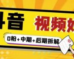 （燃烧好物）抖音视频好物分享实操课程（0粉+拆解+中期+后期）-项目资源库