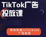 跨境B哥tiktok广告投放课，带你快速入门tiktok广告投放价值1680元-项目资源库