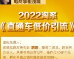 茂隆2022直通车低价引流玩法，教大家如何低投入高回报的直通车玩法-项目资源库
