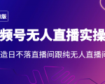 2022年视频号无人直播实操课，打造日不落直播间跟纯无人直播间-项目资源库
