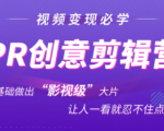 抖音赚钱必学的PR创意剪辑：零基础做出“影视级”大片，让人一看就忍不住为你点赞！-项目资源库