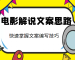 电影解说文案思路课，让你快速掌握文案编写的技巧（3节视频课程）-项目资源库