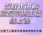 婉婉-主播拉新实操课，流程化讲解资深带货主播，让每个人都成为经得起考验的主播-项目资源库