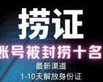 2023年最新抖音八大技术，一证多实名，秒注销，断抖破投流，永久捞证，钱包注销，跳人脸识别，蓝V多实-项目资源库