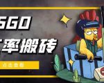 外面9800的CSGO汇率搬砖项目,一个月轻松赚几千【选品软件+详细教程】-项目资源库