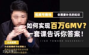 视频号变现进阶课,视频号六大变现模式,对平台的各项功能详细讲解,让你快速选择赛道-项目资源库