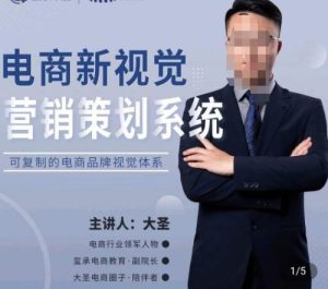 大圣·电商新视觉营销策划系统，可复制的电商品牌视觉识别系统-项目资源库