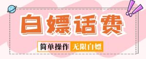 外面收费598的最新闲鱼无限白嫖话费项目，简单暴利【详细玩法教程】-项目资源库
