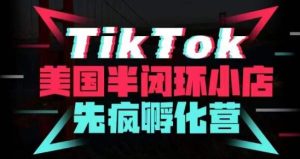 疯人院·TikTok美国半闭环小店孵化营，抢占TikTok美国蓝海市场，开店、运营、带货、投流全实操-项目资源库