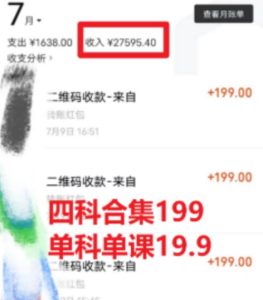 考研赛道掘金，一天5000+学历低也能做，保姆式教学，不学一下，真的可惜-项目资源库