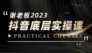 蟹老板·2023抖音底层实操课,打造短视频的底层认知-项目资源库