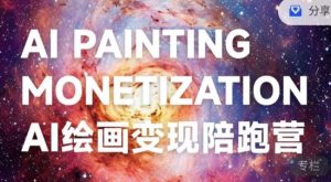 蛮驴·AI绘画变现陪跑营,快速产出可商业变现的图-项目资源库