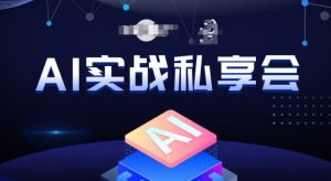 AI实战私享会，各种ai变现玩法，AI变现思路-项目资源库
