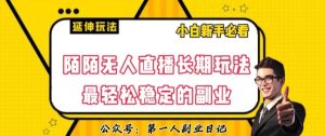 陌陌无人直播长期玩法，轻松稳定的副业【揭秘】-项目资源库
