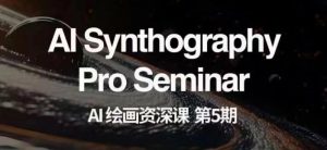 AI绘画资深课第五期掌握AI绘画,实现各种商业变现【第五期】-项目资源库