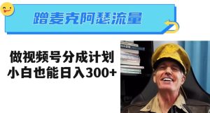 蹭麦克阿瑟热点，做视频号分成计划，小白三分钟一条日入300+【揭秘】-项目资源库