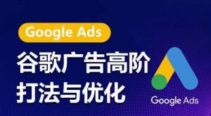 谷歌广告高阶打法与优化,凝结行业精华的谷歌广告体系课程,带你抓住流量红利,最大化ROI-项目资源库