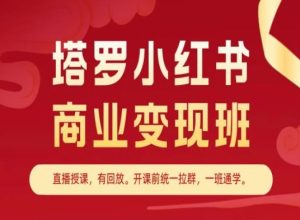塔罗小红书商业变现班，小红书变现教程-项目资源库