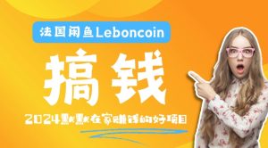 法国闲鱼Leboncoin跨境电商教程：环境邮箱电话解决产品上传及流量，悄悄赚钱【揭秘】-项目资源库