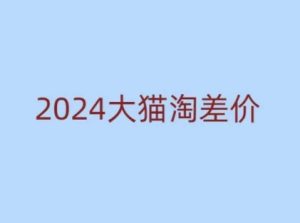 2024版大猫淘差价课程,新手也能学的无货源电商课程-项目资源库