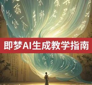2025即梦ai生成视频教程,一学就会国内免费文字生成视频图片生成视频-项目资源库