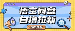 全网首发悟空网盘云真机自撸拉新项目玩法单机可挣10.20不等-项目资源库