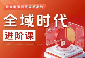 全域时代进阶课,更简单高效的全域投放实操,让电商运营更简单高效(更新0709)-项目资源库