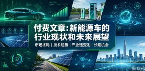 付费文章:新能原车的行业现状和未来展望-项目资源库