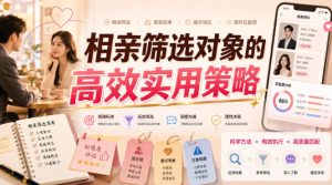 付费文章:相亲筛选对象的高效实用策略-项目资源库