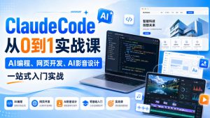 ClaudeCode从0到1实战课，AI编程、网页开发、AI影音设计一站式入门实战-项目资源库