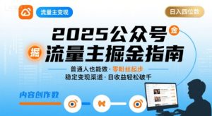 公众号流量主变现项目,普通人也能通过这个项目日入四位数(更新26年8月)-项目资源库