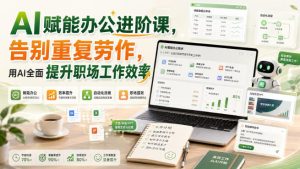 AI赋能办公进阶课，告别重复劳作，用AI全面提升职场工作效率-项目资源库