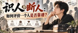 付费文章:识人与断人:如何评价一个人是否靠谱?-项目资源库